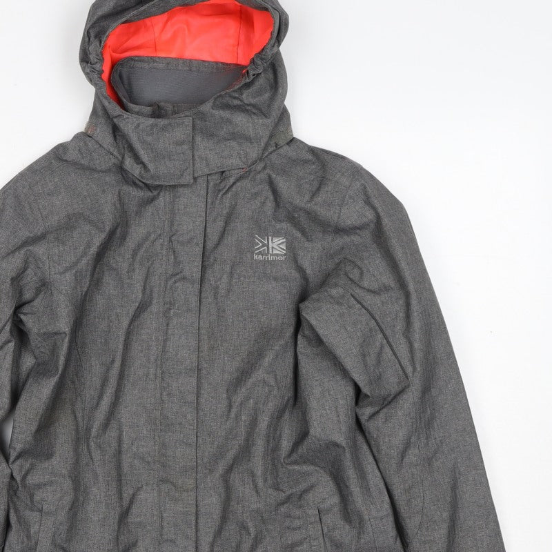 Karrimor Boys Grey Ski Jacket 11-12 Years Hooded Waterproof