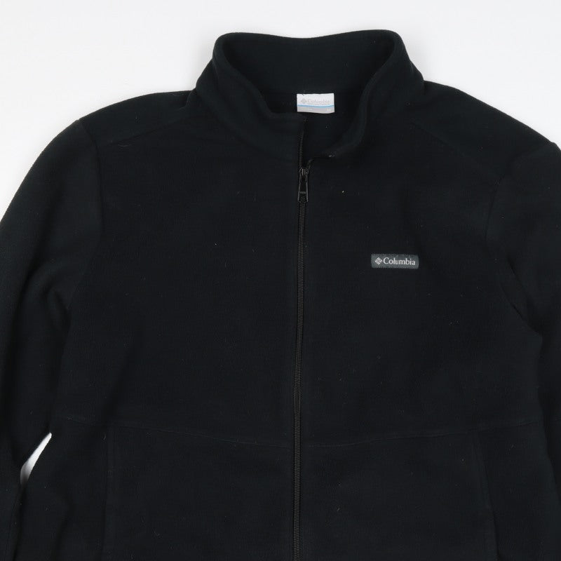 Columbia Women’s Black 2XL Basic Full Zip Fleece Jacket Logo Pockets