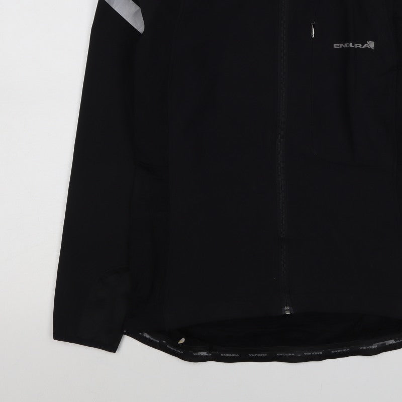 Endura Women’s Black L Softshell Cycling Jacket Reflective Full Zip