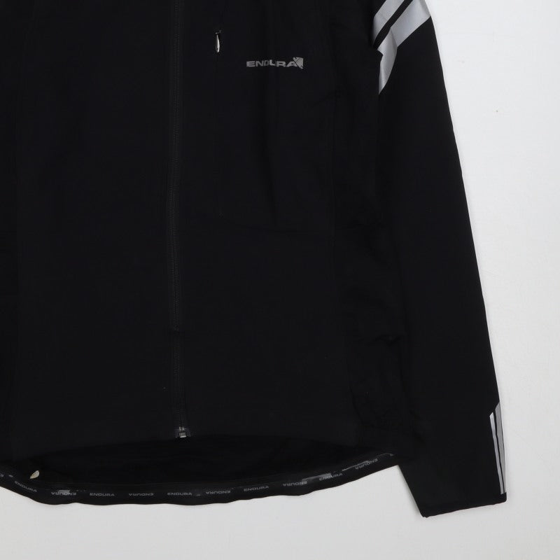 Endura Women’s Black L Softshell Cycling Jacket Reflective Full Zip