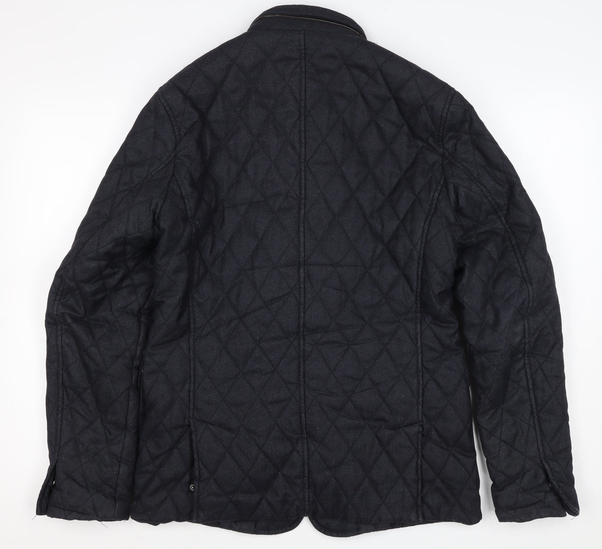 Ted Baker Men’s Black M Quilted Padded Jacket Stand-Up Collar