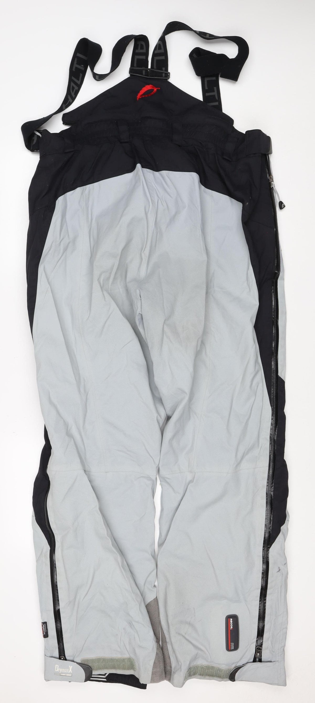 Halti Men Grey XL Snow Pants Ski Trousers with Braces