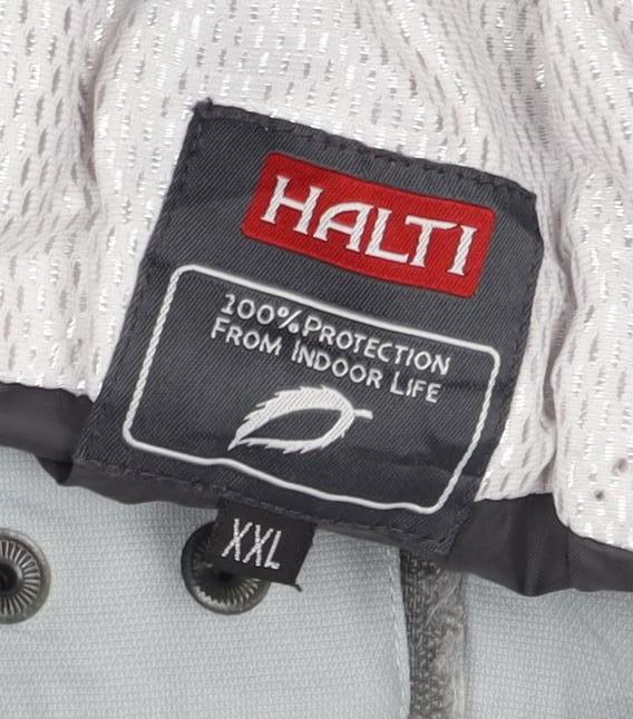 Halti Men Grey XL Snow Pants Ski Trousers with Braces
