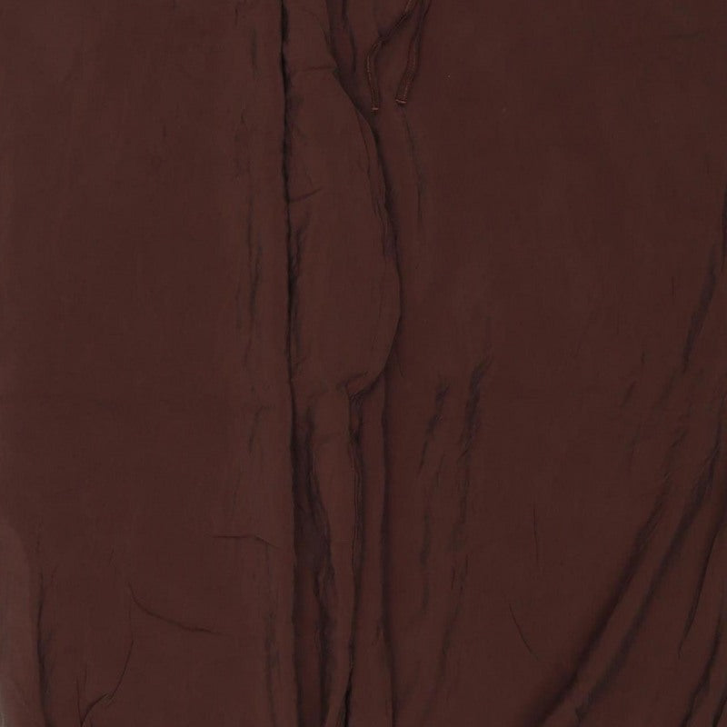 Marks & Spencer Women Brown Size 14 Harem Trousers Drawstring Viscose