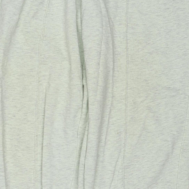 H&M Women Green Size S Fleece Jogger Sweatpants Drawstring