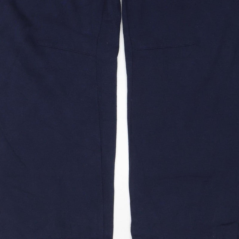 boohooMAN Men’s Blue XL Fleece Lined Drawstring Sweatpants