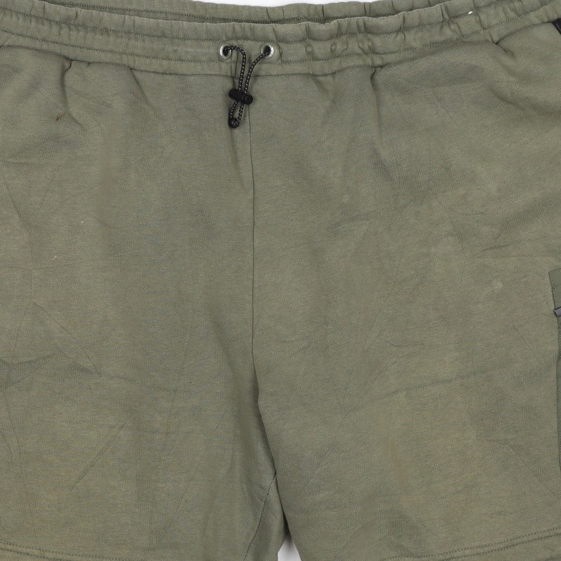 U.S. Athletic Men’s Green 2XL Sweat Shorts Drawstring Pockets