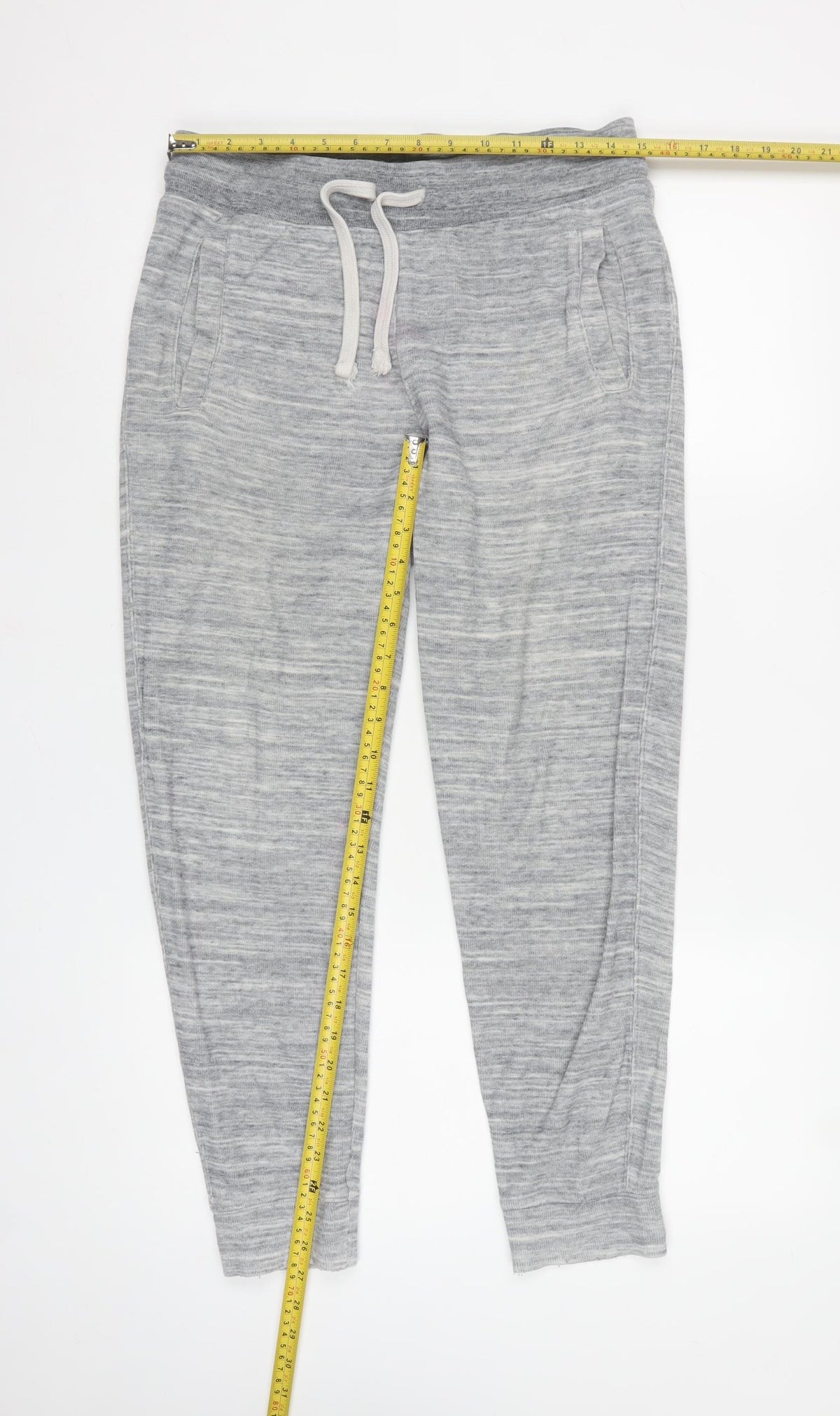 GAP Men’s Grey XS Jogger Sweatpants Drawstring Tapered Trousers