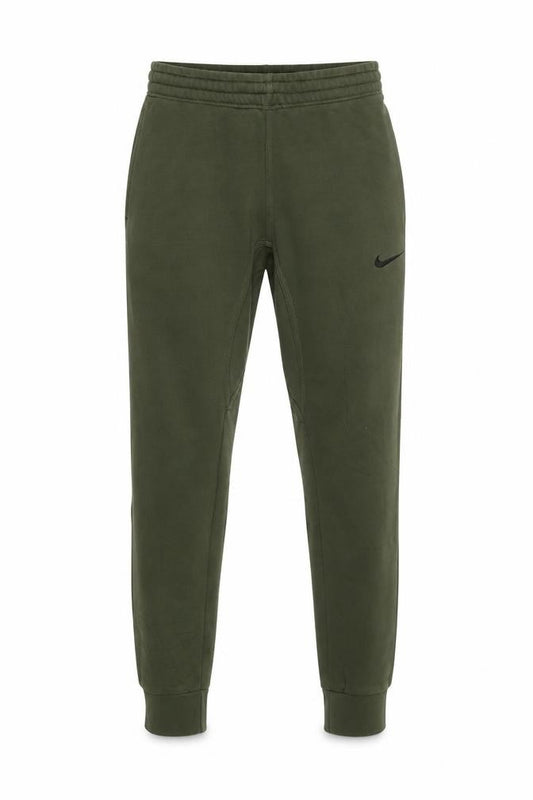 Nike Men's Green Small S Logo Fleece Jogger Sweatpants