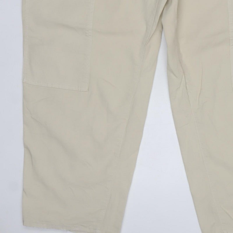 Marks & Spencer Women’s Beige Size 22 Long Cotton Cargo Trousers