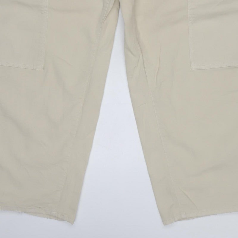 Marks & Spencer Women’s Beige Size 22 Long Cotton Cargo Trousers