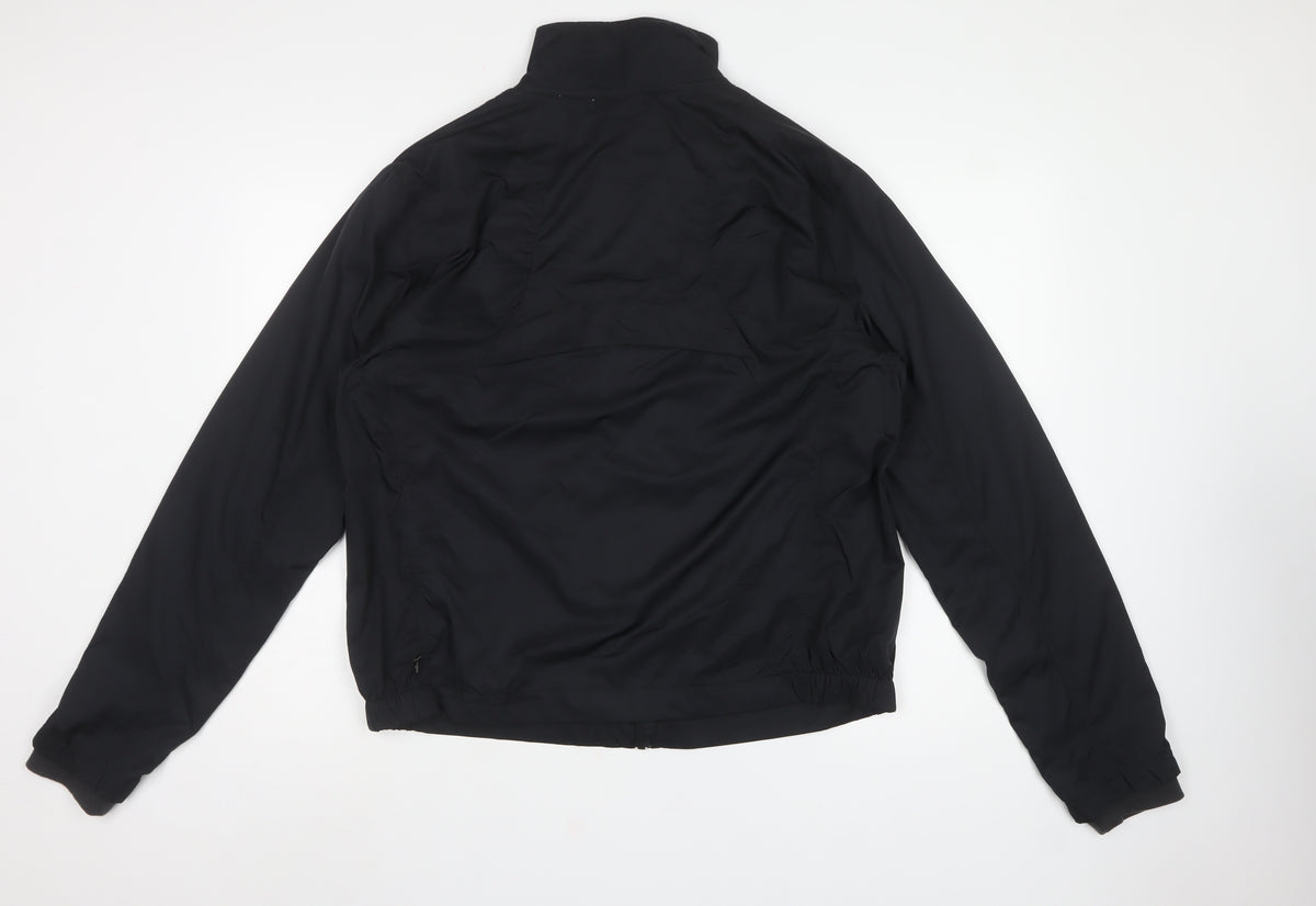 Calvin Klein Golf Women Black L Ricoh British Open Basic Zip Jacket