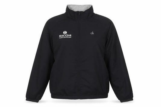 Calvin Klein Golf Women Black L Ricoh British Open Basic Zip Jacket