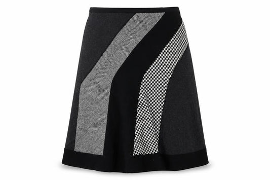 Principles Petite Women’s Grey UK 10 A-Line Knee Length Wool Skirt