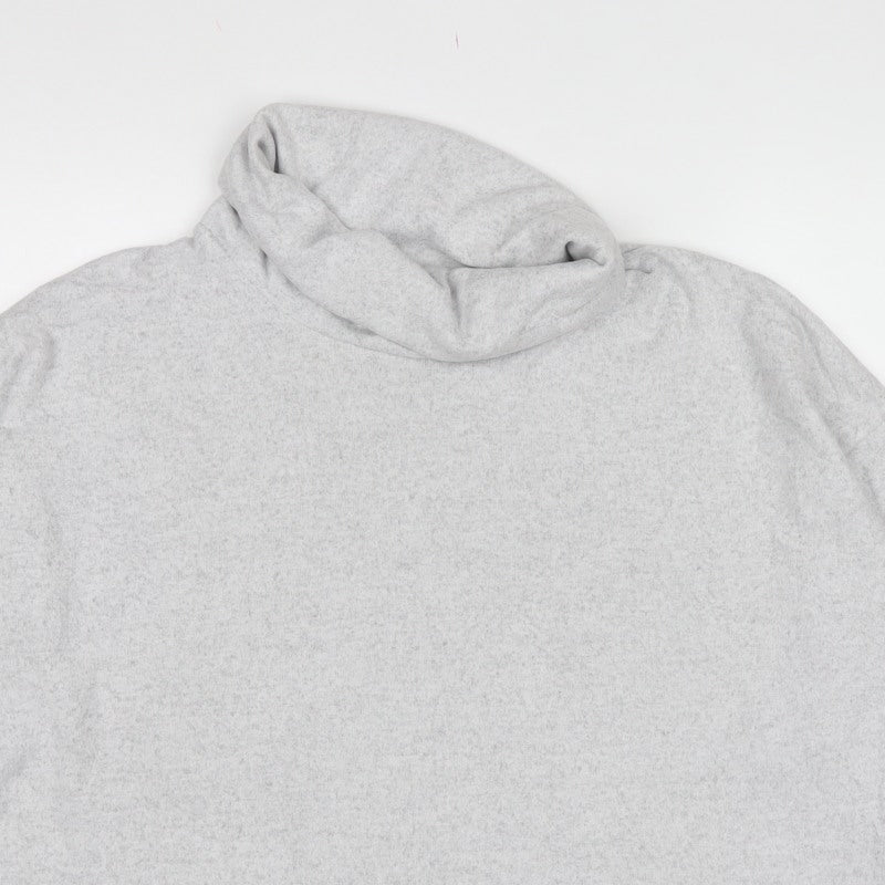 Figleaves Women Grey Size 18 Pullover Hooded Stretch Sweatshirt