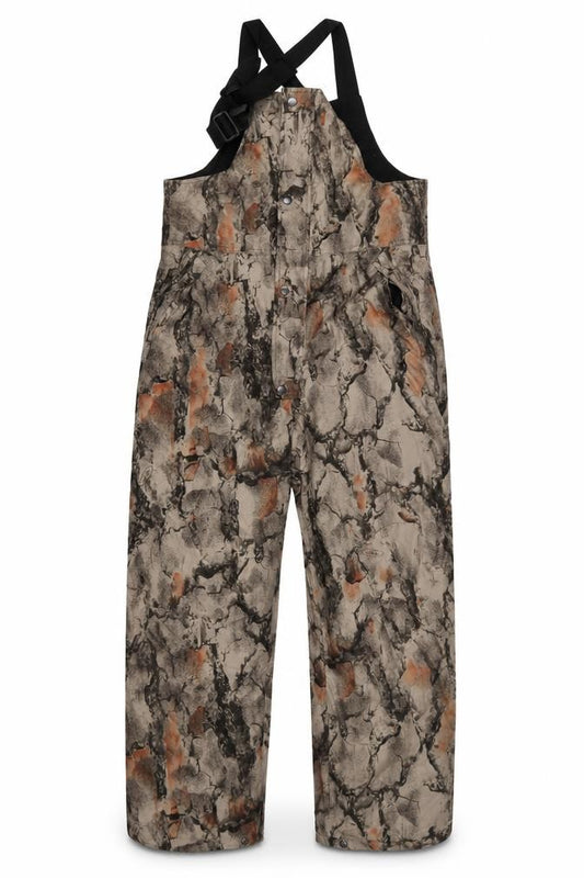 AGO Men’s Camouflage Snow Bib Trousers L Insulated Ski