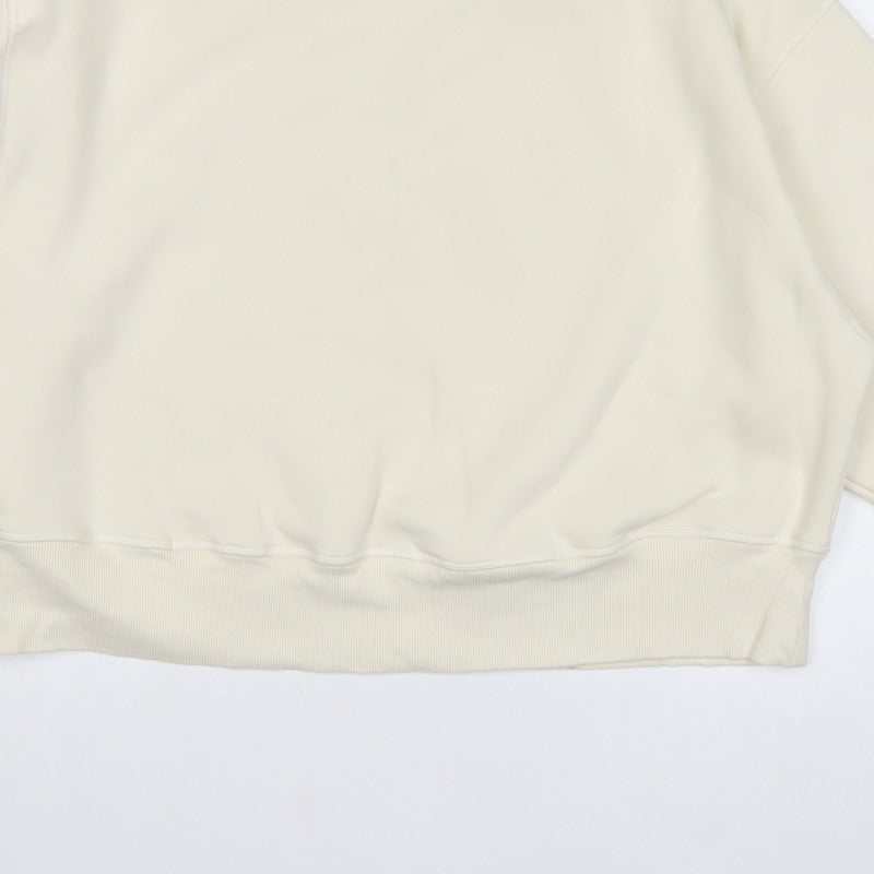 Autograph Women’s Ivory L Relaxed Pullover Crew Neck Sweatshirt
