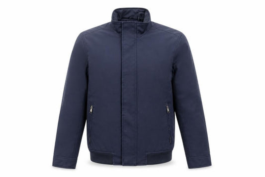 Banana Republic Men's Blue Small Basic Zip Softshell Jacket