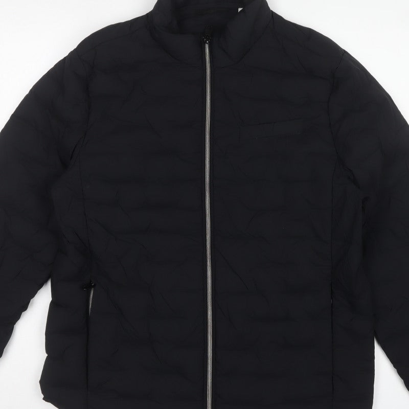 Marks and Spencer Autograph Men Black M 700 Fill Down Puffer Jacket
