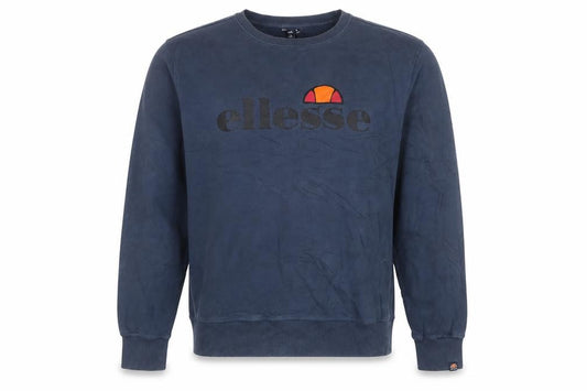 Ellesse Men’s Blue 2XL Pullover Sweatshirt Logo Graphic Crew Neck