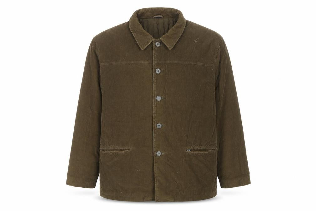 Cotton Traders Men’s Brown Corduroy Button Jacket XL Lined