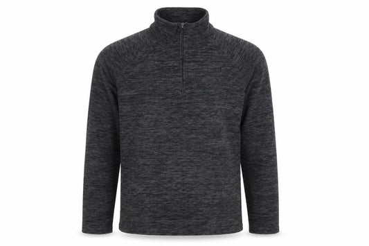 Mountain Warehouse Men’s Grey M 1/4 Zip Fleece Sweatshirt Outdoor