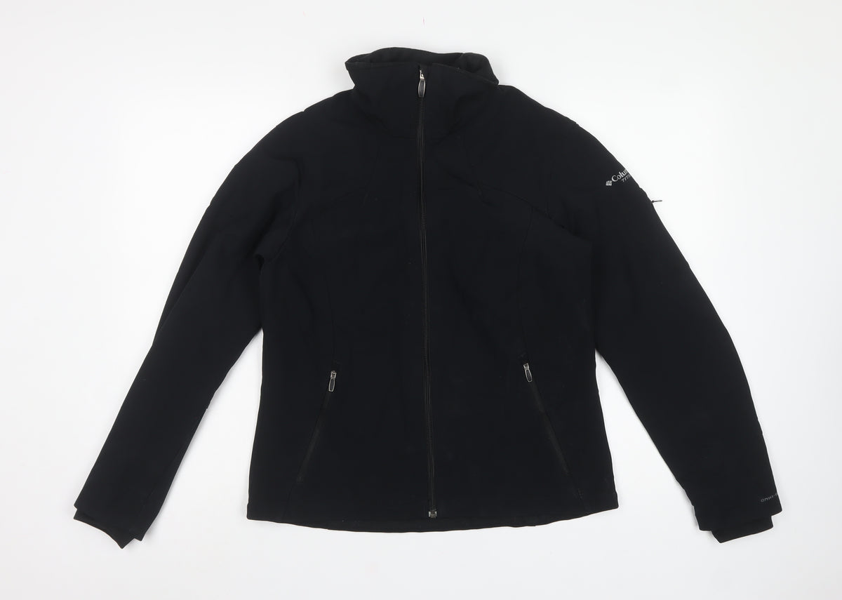 Columbia Titanium Women’s Black M Softshell Outdoor Jacket