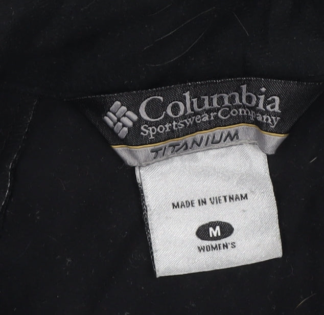 Columbia Titanium Women’s Black M Softshell Outdoor Jacket