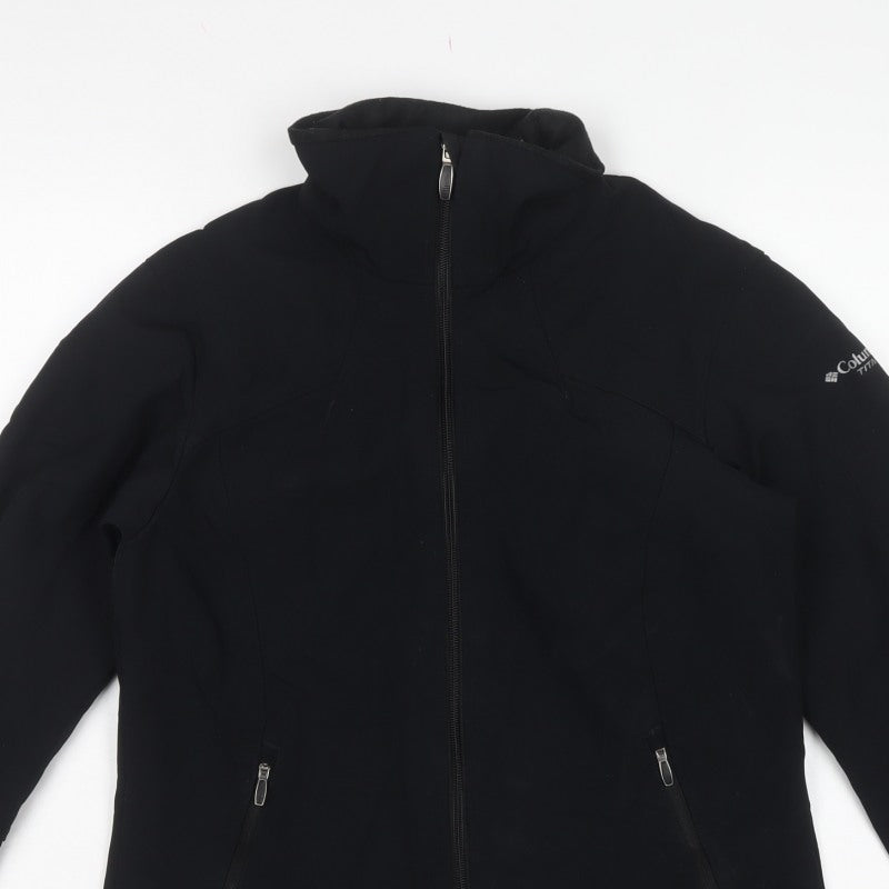 Columbia Titanium Women’s Black M Softshell Outdoor Jacket