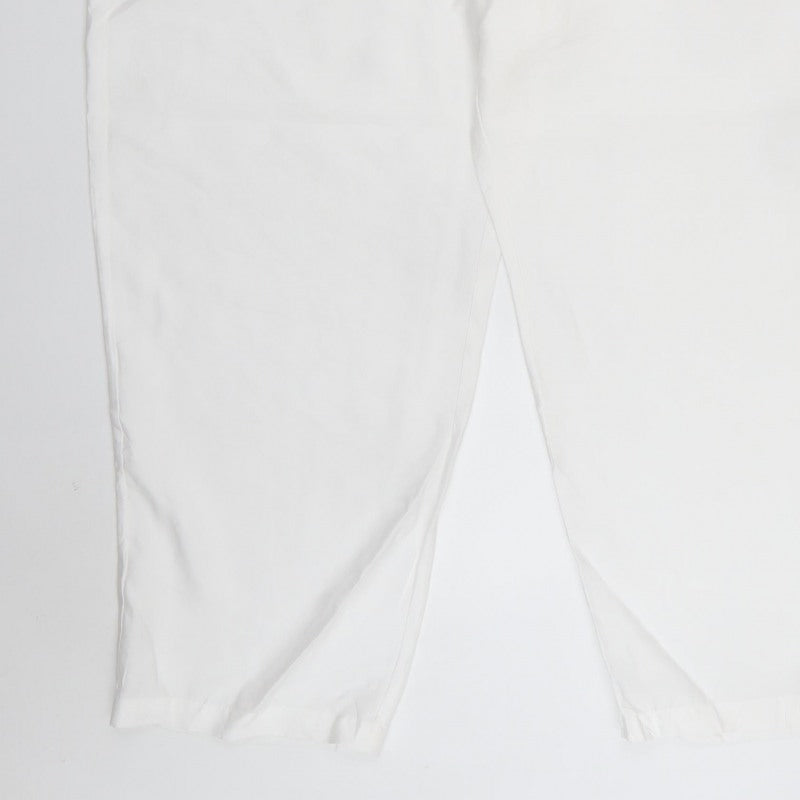 Marks and Spencer Women White Size 24 Regular Lyocell Drawstring Joggers