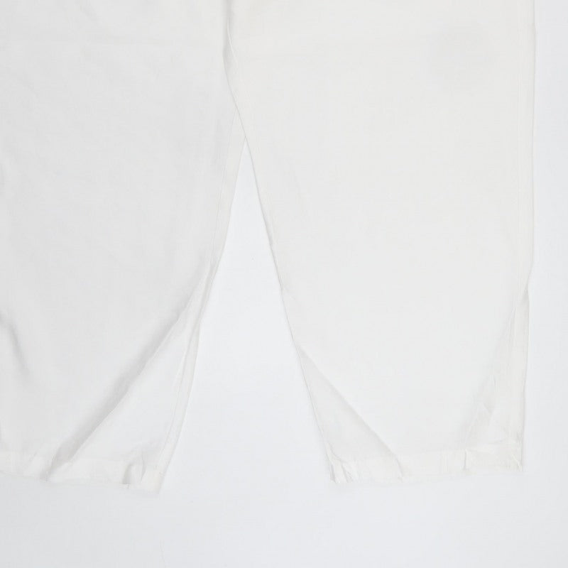 Marks and Spencer Women White Size 24 Regular Lyocell Drawstring Joggers