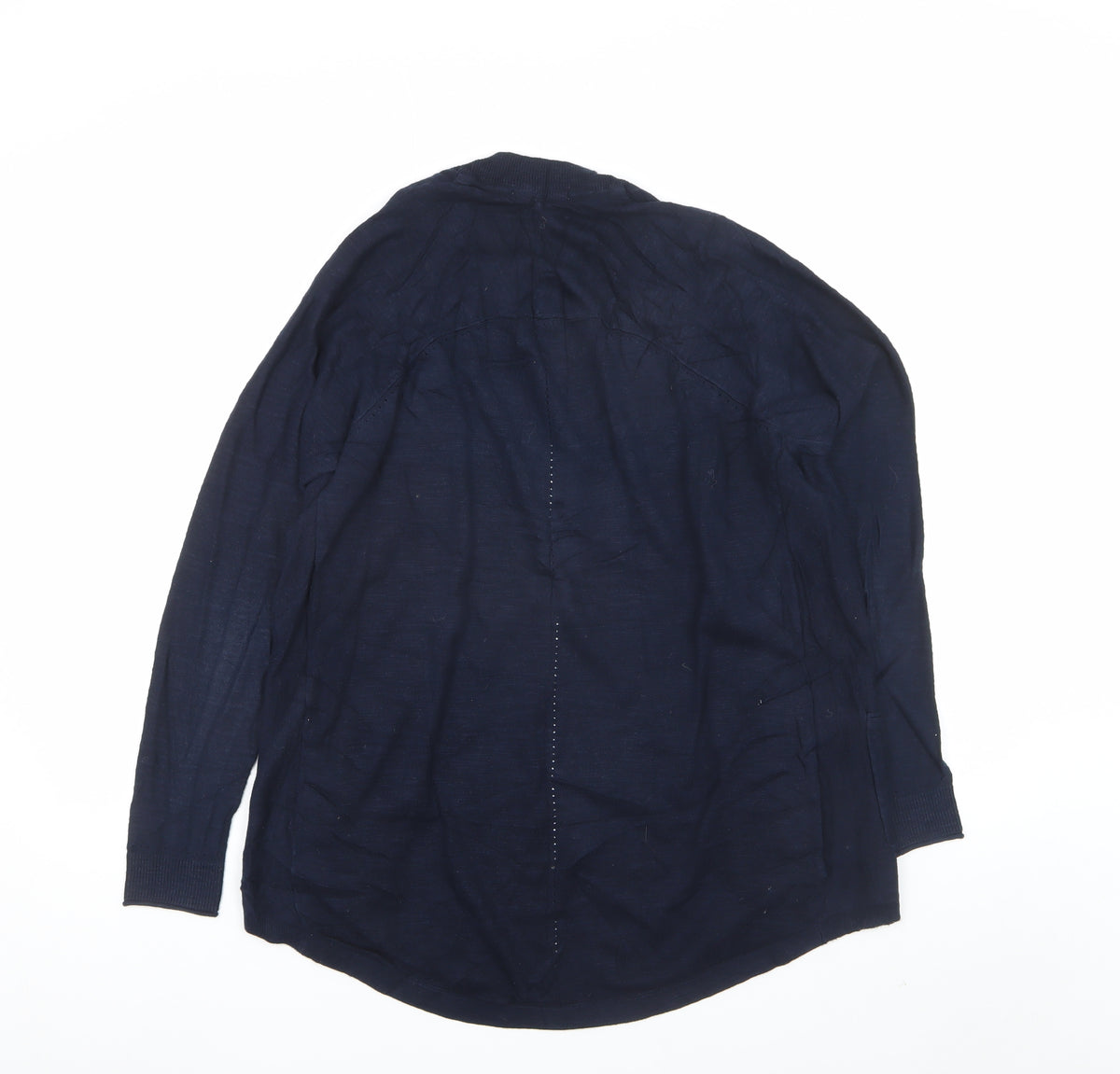 White Stuff Women’s Navy Blue Open Pocket Cardigan UK 10