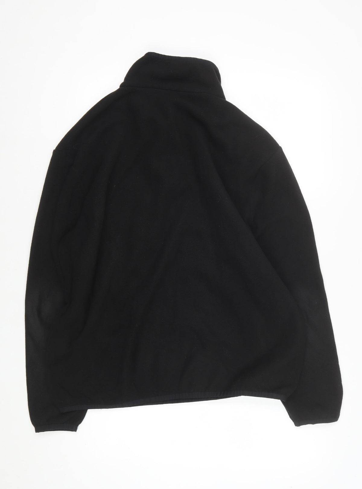 Regatta Men’s Black L 1/4 Zip Fleece Pullover Outdoor Sweatshirt