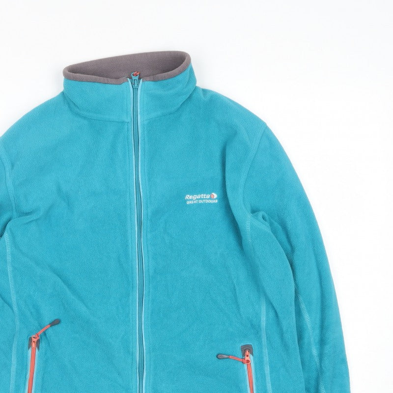 Regatta Women’s Blue Size 14 Full Zip Fleece Sweatshirt Jacket