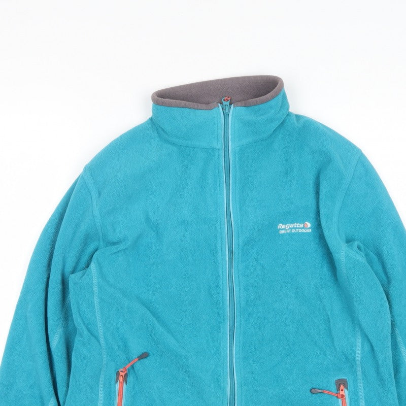 Regatta Women’s Blue Size 14 Full Zip Fleece Sweatshirt Jacket