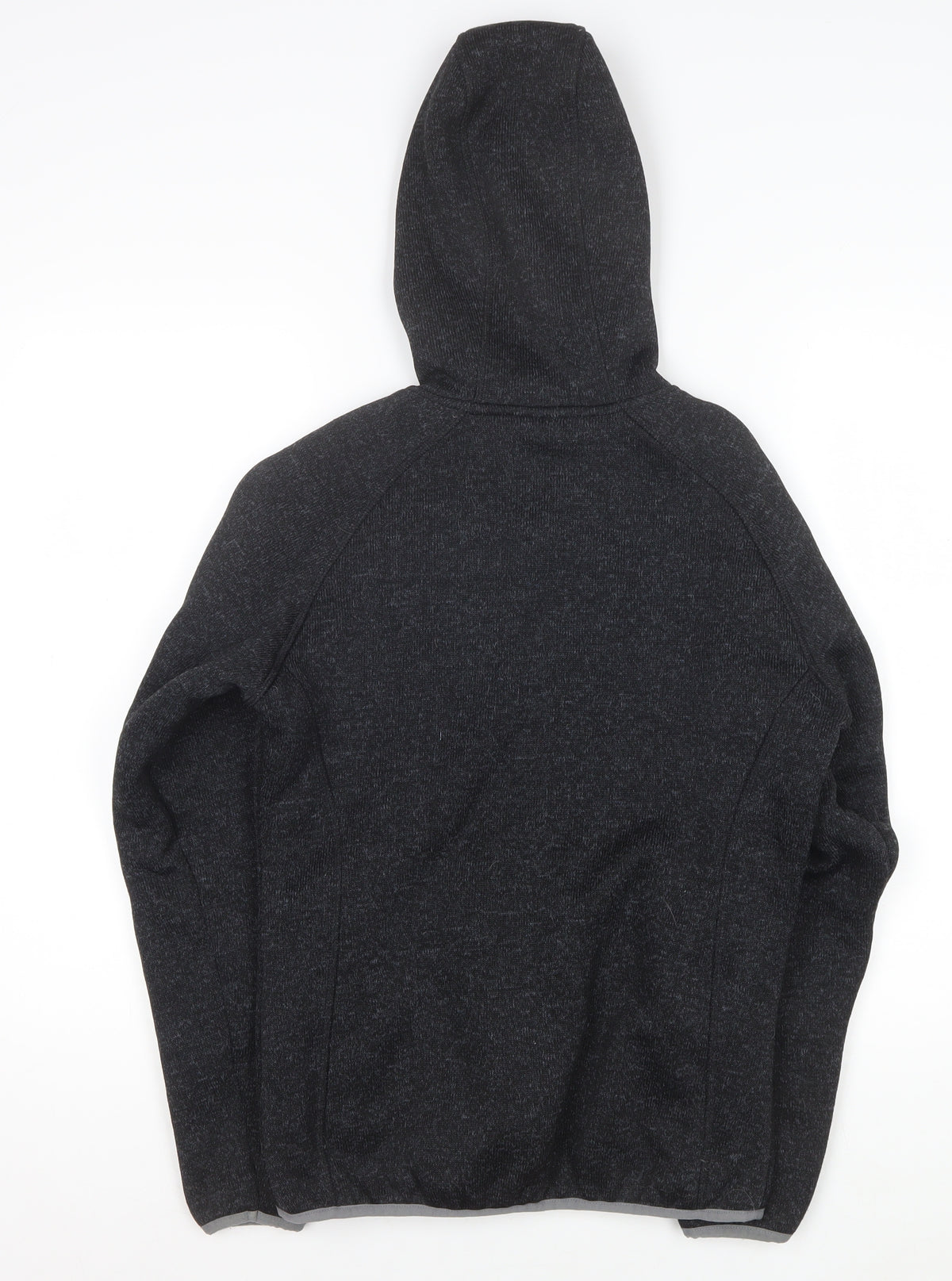 Trespass Men’s Black Size S Hooded Fleece Full Zip Jacket