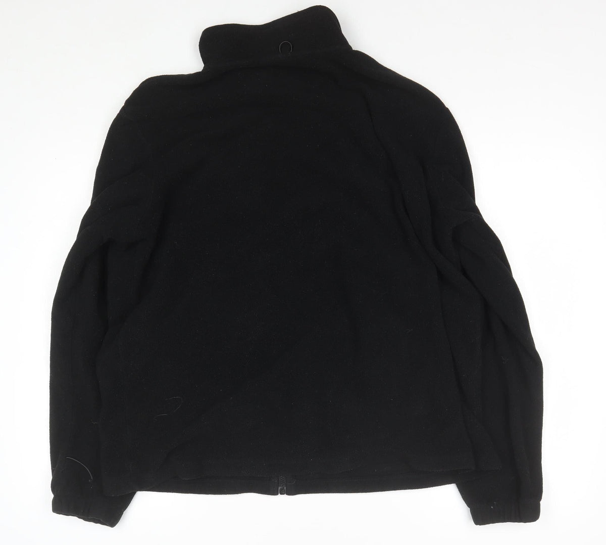 Mountain Warehouse Men’s Black L Fleece Full Zip Hiking Jacket