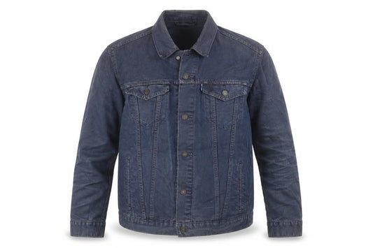 Levi's Men's Blue Denim Jacket 2XL Classic Button Front