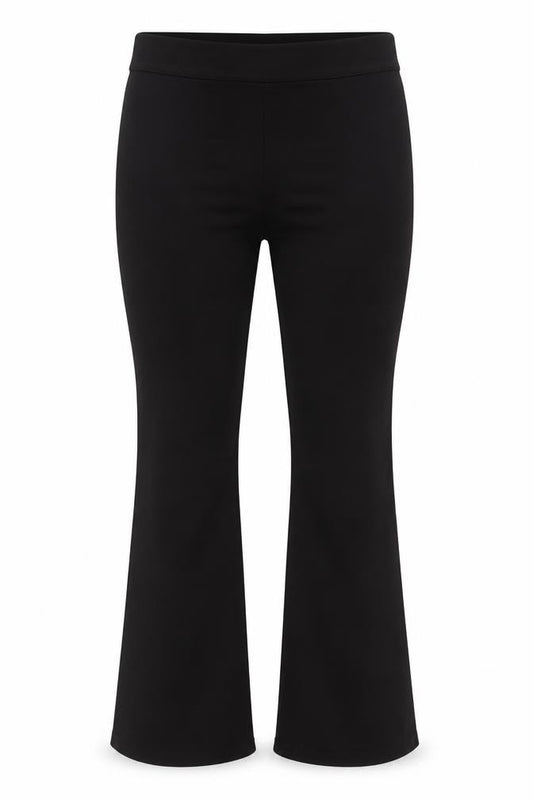 Marks & Spencer Women Black UK 14 Short Slim Flare Jeggings Stretch