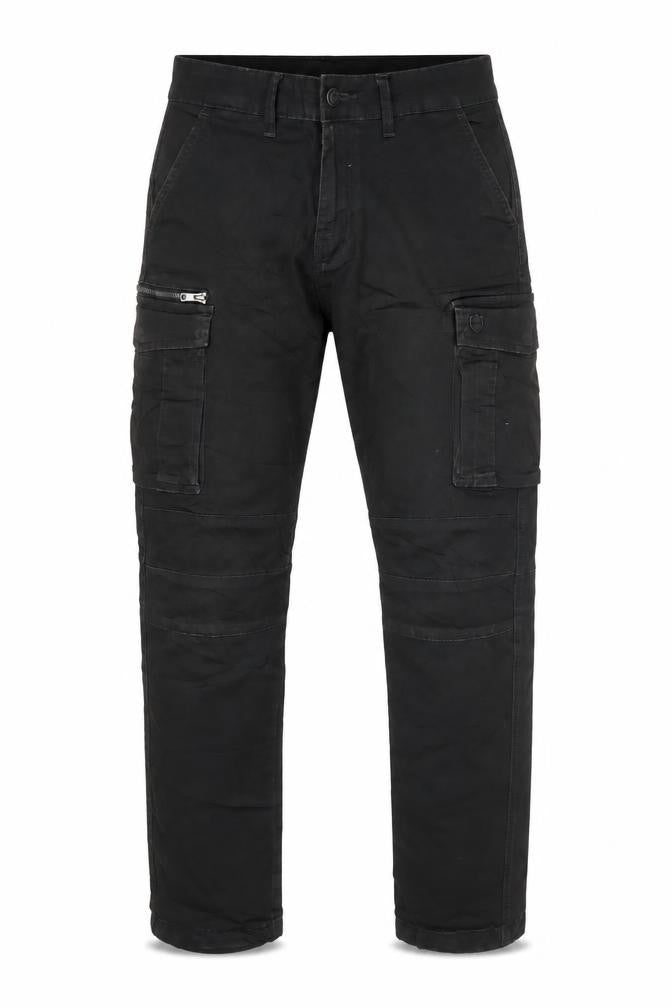 883 Police Men’s Grey W30 Slim Straight Cargo Jeans Denney