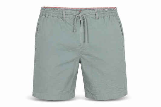 Benetton Men’s Green L Cotton Bermuda Drawstring Shorts