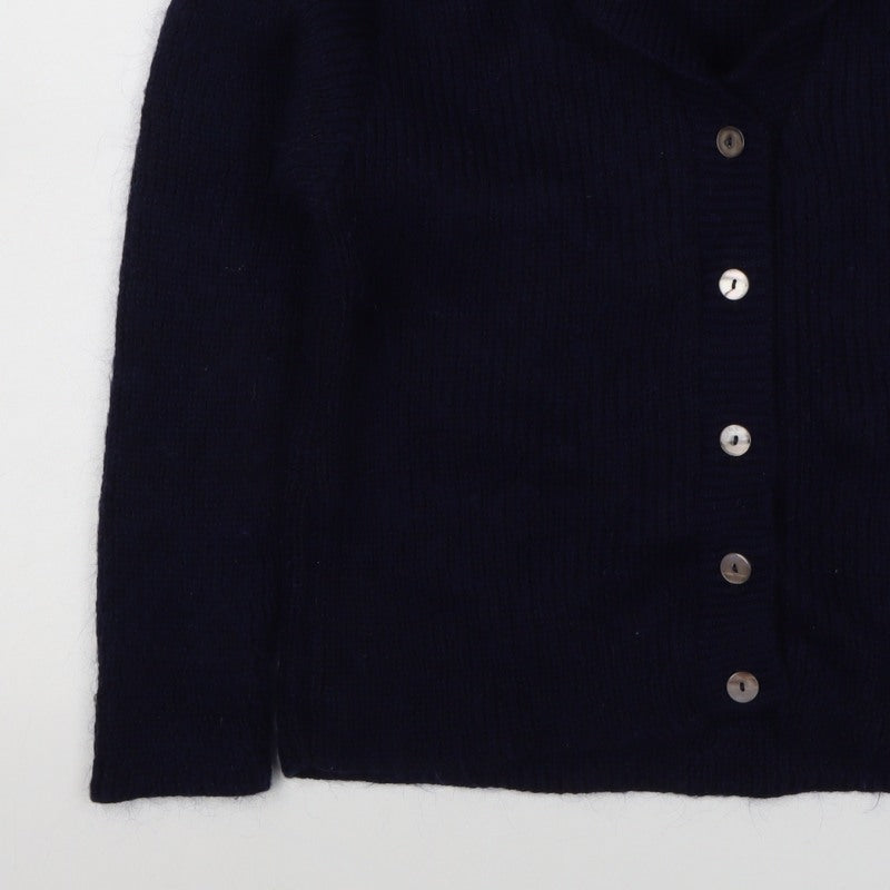 Edinburgh Collection Women’s Navy Alpaca Blend Cardigan Size S