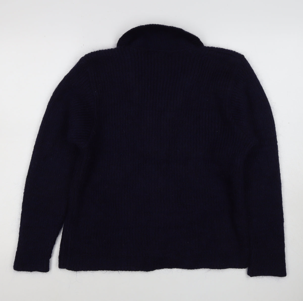 Edinburgh Collection Women’s Navy Alpaca Blend Cardigan Size S