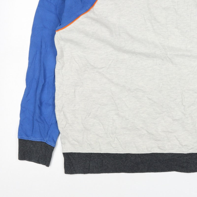 Caterpillar Mens Multicoloured XL Crew Neck Pullover Sweatshirt