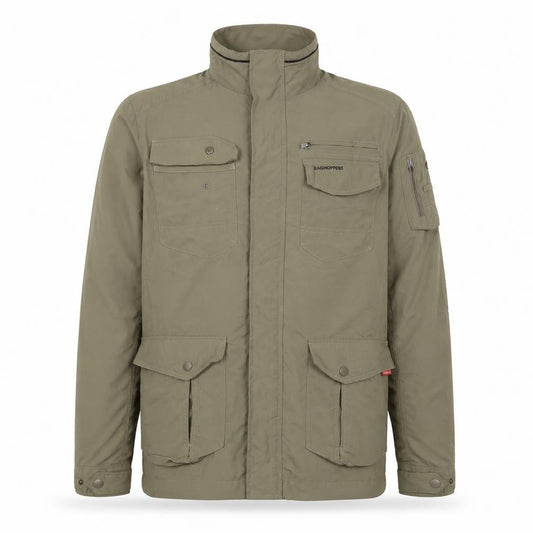 Craghoppers Mens Green S NosiLife Military Hiking Jacket