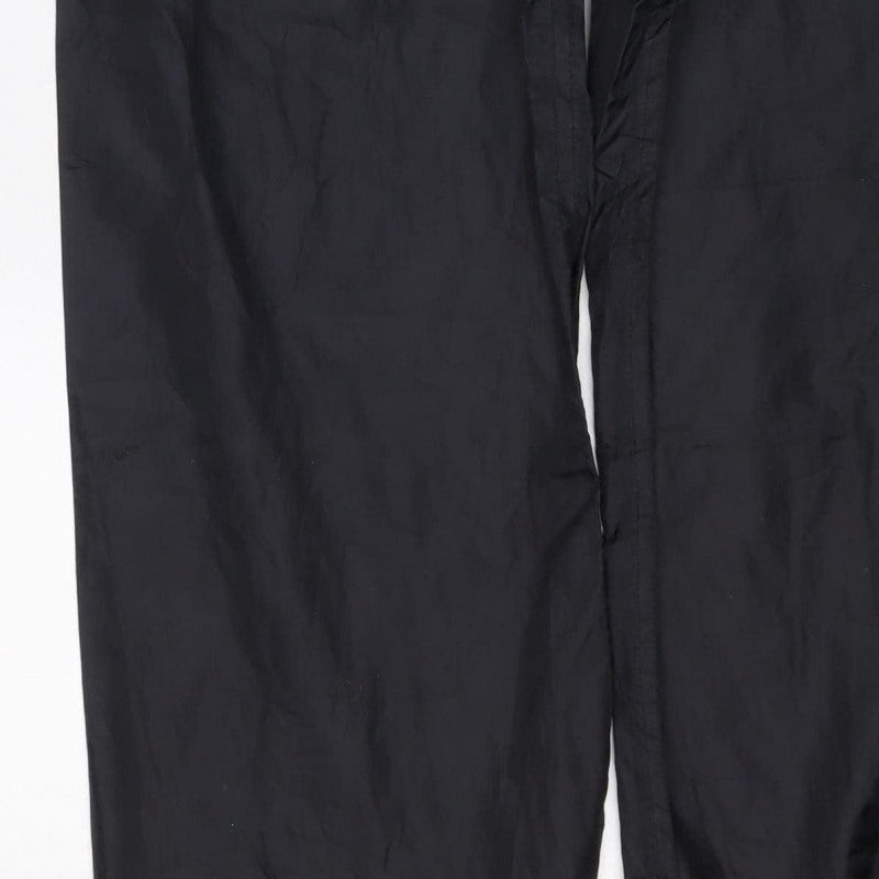 Trespass Men’s Black XXS Packaway Waterproof Rain Trousers