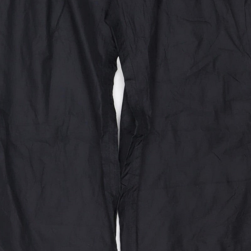 Trespass Men’s Black XXS Packaway Waterproof Rain Trousers