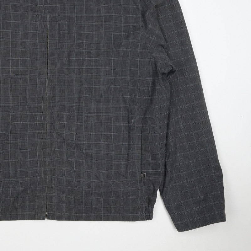 Marks and Spencer Men's Grey Check 2XL Full Zip Basic Jacket