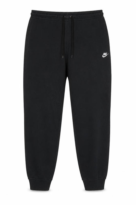 Nike Women Black XL Fleece Jogger Sweatpants Elastic Waist Logo