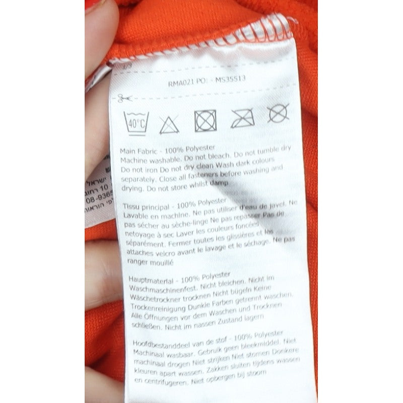 Regatta Men’s Orange XL 1/4 Zip Fleece Pullover Sweatshirt Outdoor